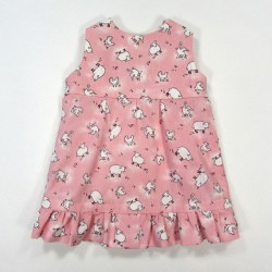 Robe imprimé animaux pour l'automne de bébé fille 1 mois