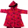 Robe avec capuche bébé fille 9 mois jersey imprimé renard