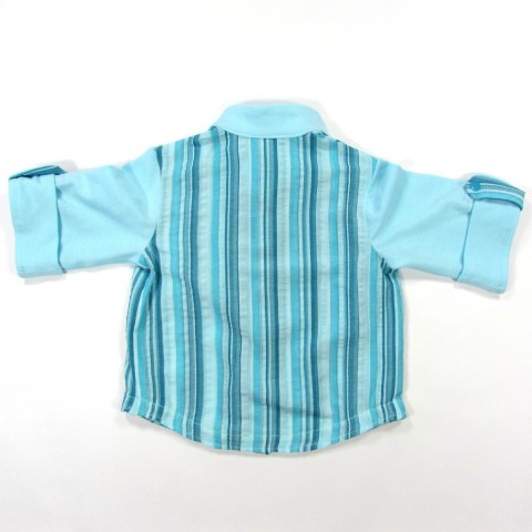 Chemise bébé garçon col droit