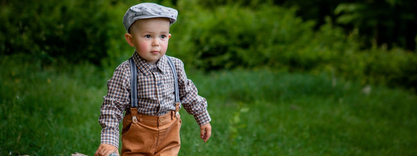 Ensemble couture et tricot bébé garçon